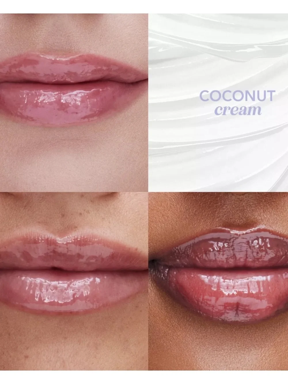 Polite Society Polite Pout Glossy Lip Balm in Coconut Cream 0.5oz BRAND NEW